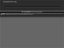 Tablet Screenshot of josepprince.org